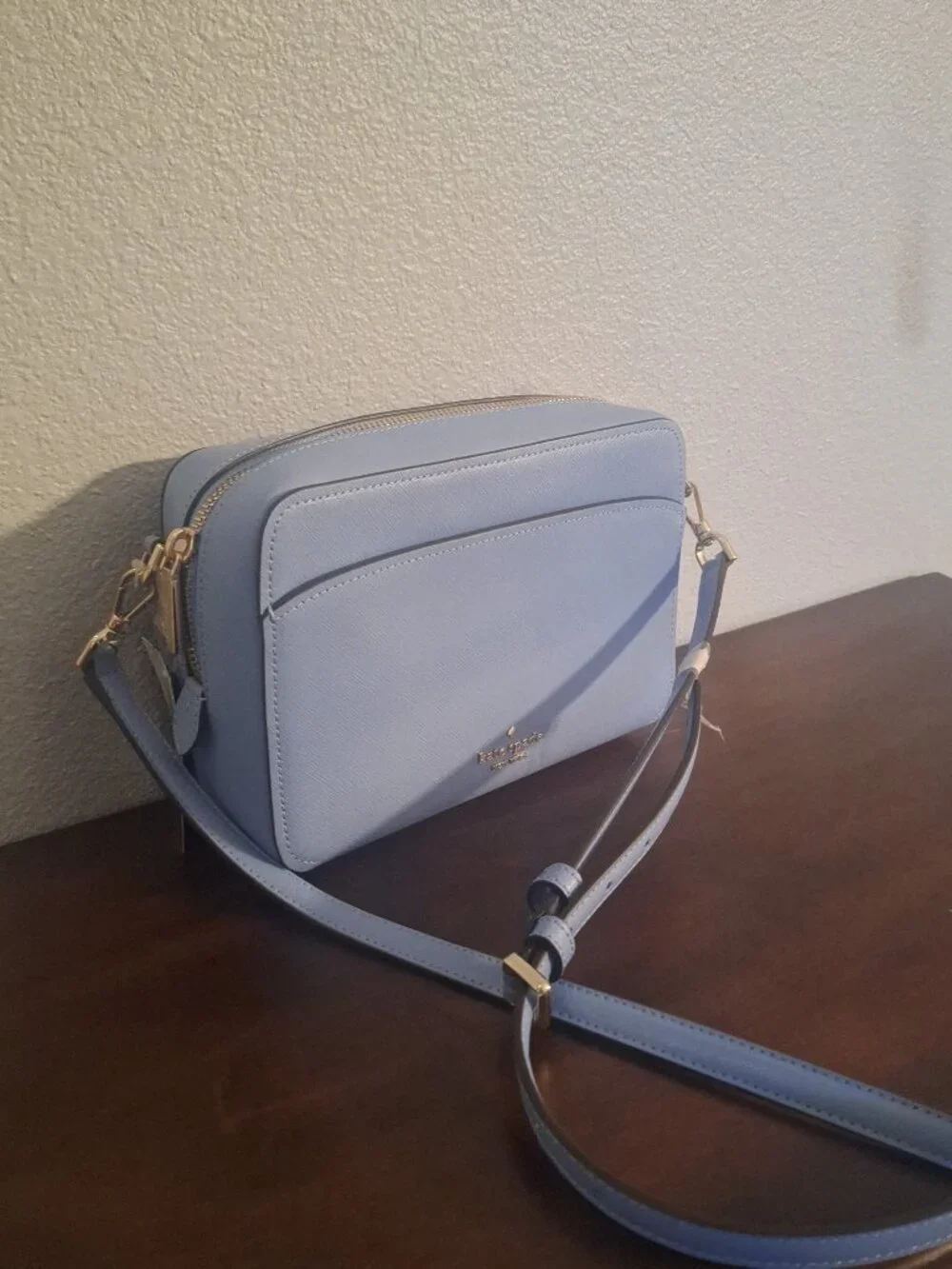 Beautiful blue purse